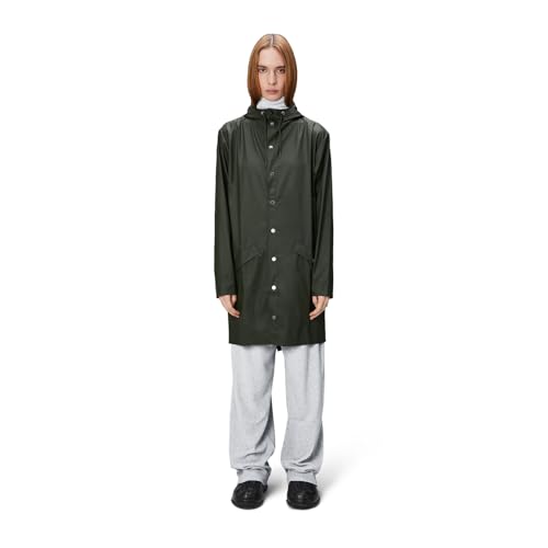 Long Jacket - Waterproof Jacket for Men and Women - Windproof Lightweight Coat Unisex, 2 Year Product Warranty
