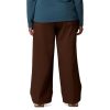 Womens Brea Falls Nylon Pant, Tobacco, 3X x L