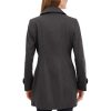 Women's Classic Double Breasted Coat Plus Size