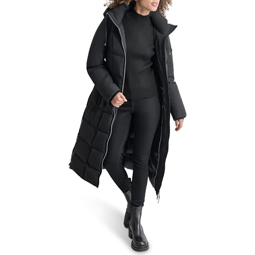Women's Belted Maxi Puffer