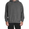 Hoodies for Men Heavyweight Fleece Sweatshirts Mens Acid Wash Athletic Hoodie Oversized Matching Pullover for Couples