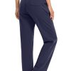 Women's Cotton Sweatpants Yoga Lounge Casual Pants Open Bottom Sweat Pants for Women with Pockets