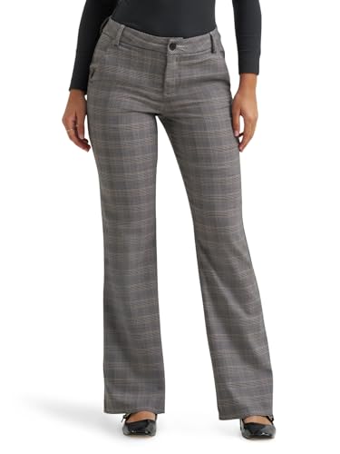 Women's Wrinkle Free Mid Rise Bootcut Pant