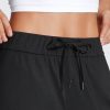 Womens 4-Way Stretch Ankle Golf Pants 7/8 Casual Dress Work Athletic Travel Workout Sweatpants with Pockets