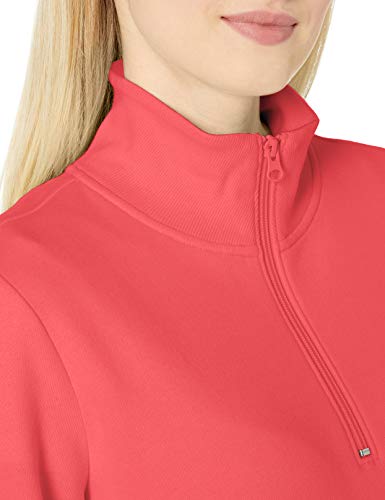 Women's Long-Sleeve Fleece Quarter-Zip Top (Available in Plus Size)