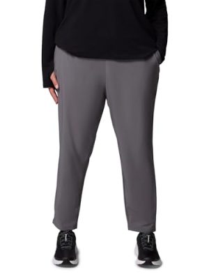 Womens All Seasons Slim Pull-On Pant, City Grey, 1X