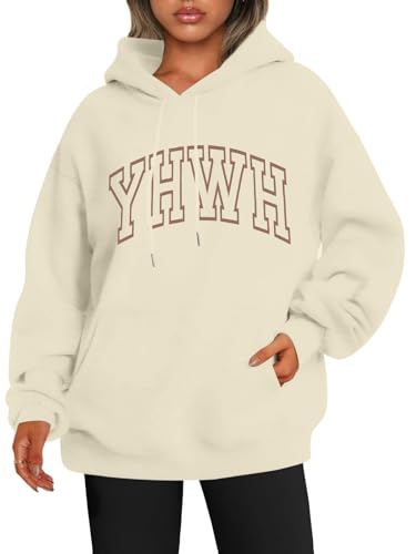 Christian Hoodie for Women YHWH Sweatshirts Jesus Faith Religious God Long Sleeve Pullover Tops