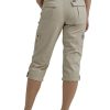 womens Ultra Lux Comfort With Flex-to-go Cargo Capri Pant