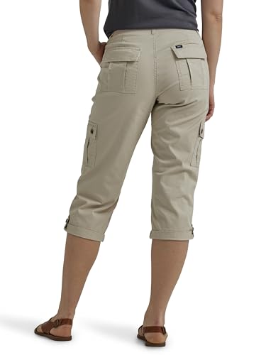 womens Ultra Lux Comfort With Flex-to-go Cargo Capri Pant