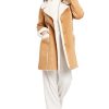 Women's Edge Stitich Knee Length Coat