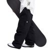 Womens Mens Baggy Ski Insulated Pants Waterproof Cargo Snow Pants Snowboard Outdoor Hiking Pants for Winter Sports