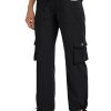 Women's Cargo Capris Hiking Pants Lightweight Quick Dry Outdoor Athletic Travel Casual Loose Comfy Cute Pockets