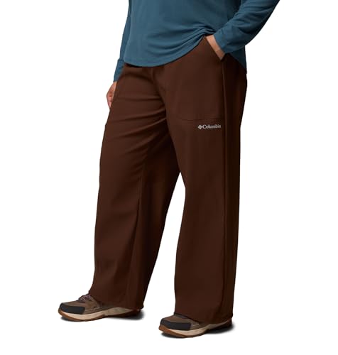 Womens Brea Falls Nylon Pant, Tobacco, 3X x L