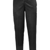 Classic 6 Pocket Black Chef Pants with Multi-Pack Quantities Available