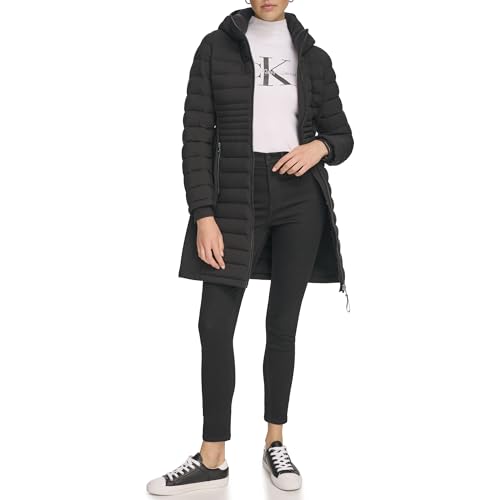 Women's Long Light-Weight Puffer Jacket