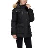 Women's Quilted Winter Coat Warm Puffer Jacket Thicken Parka with Removable Hood
