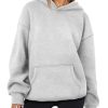Womens Oversized Hoodies Fleece Sweatshirts Long Sleeve Sweaters Pullover Fall Clothes with Pocket