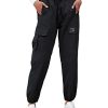 Girls & Womens Drawstring Cargo Jogger Pants,3 Years - Women 3XL