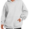 Womens Hoodies Oversized Sweatshirts Pullover Fleece Sweaters Long Sleeve Winter Fall Outfits Fashion Y2k Clothes