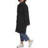 Women's Long Length Patchwork Quilted Teddy Coat
