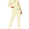 womens French Terry Fleece Pullover Hoodie
