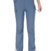 Women's Hiking Cargo Pants Quick Dry Outdoor Camping Capris Water Resistant UPF 50 with Zipper Pockets