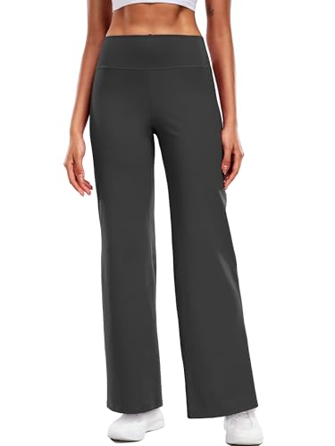 Yoga Pants for Women Wide Leg Trousers High Waist Stretch Casual Lounge Sweatpants