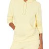 womens French Terry Fleece Pullover Hoodie