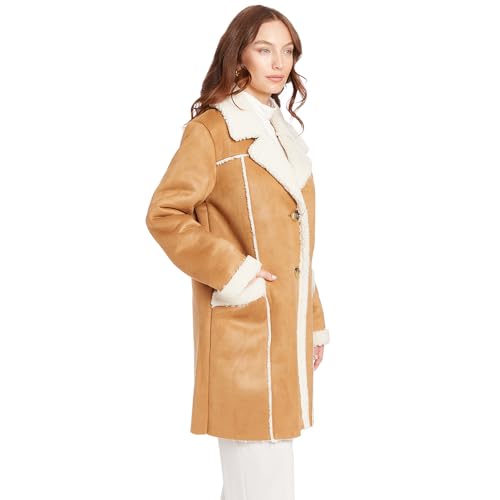 Women's Edge Stitich Knee Length Coat
