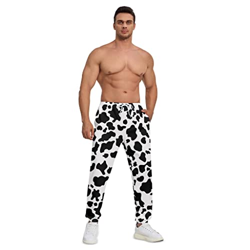 Sweatpants for Men 3D Printed Pants Joggers Pant Drawstring Sports Pants with 2 Side Pockets