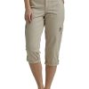 womens Ultra Lux Comfort With Flex-to-go Cargo Capri Pant