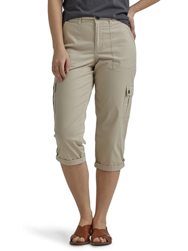 womens Ultra Lux Comfort With Flex-to-go Cargo Capri Pant