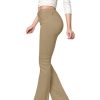 Women's Slim Boot Cut Stretch Pants