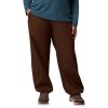 Womens Brea Falls Nylon Pant, Tobacco, 3X x L