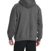 Hoodies for Men Heavyweight Fleece Sweatshirts Mens Acid Wash Athletic Hoodie Oversized Matching Pullover for Couples