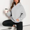 Womens Hoodies Oversized Sweatshirts Pullover Fleece Sweaters Long Sleeve Winter Fall Outfits Fashion Y2k Clothes