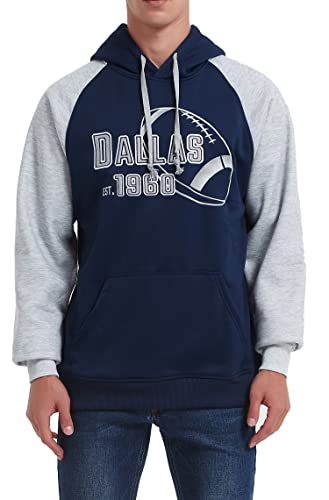 Men Women Unisex City Classic Football Embroidery Sweatshirt Jersey Apparel Pullover Hoodie