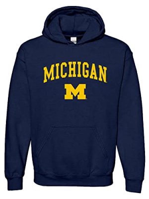 NCAA Officially licensed College - University Team Color Arch Logo Hoodie