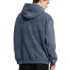 Mens Hoodies Oversized Unisex Acid Wash Hoodie Heavyweight Fleece Vintage Cotton Sweatshirt Men Women Streetwear