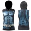 Men’s Sleeveless Hoodie Gym Tank Tops Bodybuilding Sleeveless Workout Hoodie Muscle Cut Off Sweatshirt for Men
