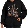 Halloween Sweatshirt for Women Spooky Ghost Hoodie Magic Kingdom Pullover Tops Fall Holiday Long Sleeve Shirt