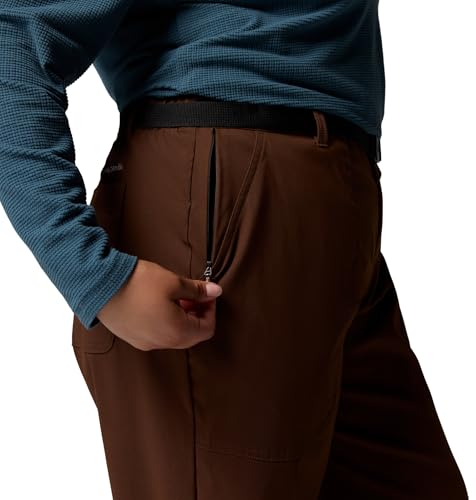 Womens Brea Falls Nylon Pant, Tobacco, 3X x L