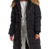 Women's Winter Jacket - Heavyweight Long Length Bubble Puffer Parka (S-3X)