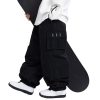 Womens Mens Baggy Waterproof Snowboarding Pants Unisex Snow Cargo Warm Insulation Ski Pants