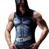 Men’s Sleeveless Hoodie Gym Tank Tops Bodybuilding Sleeveless Workout Hoodie Muscle Cut Off Sweatshirt for Men
