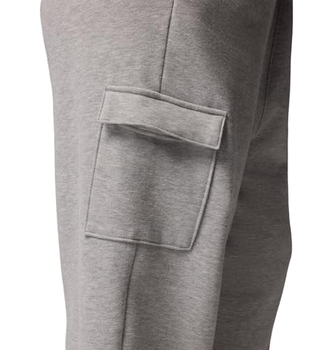 Womens Aldermore Fleece Cargo Pant,  Grey Heather, 1X x S