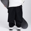Womens Mens Baggy Waterproof Snowboarding Pants Unisex Snow Cargo Warm Insulation Ski Pants