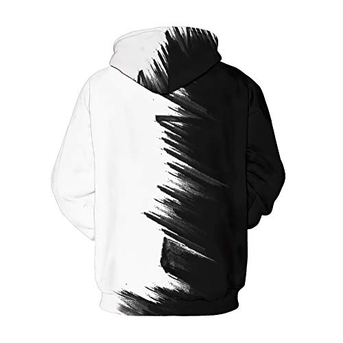 Unisex Hoodies 3D Print Galaxy Pullover Hooded Sweatshirt Hoodies with Big Pockets for Men, Teen Boy, Women