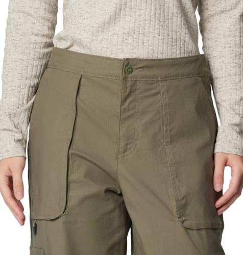 Womens Brea Falls Cotton Ripstop Pant, Stone Green, XX-Large