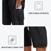 Women's Cargo Capris Pants Loose Fit Casual Hiking Pants Lightweight Quick Dry Travel Summer Pants for Women